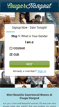 Mobile Screenshot of cougarhangout.net