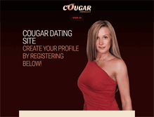 Tablet Screenshot of cougarhangout.com